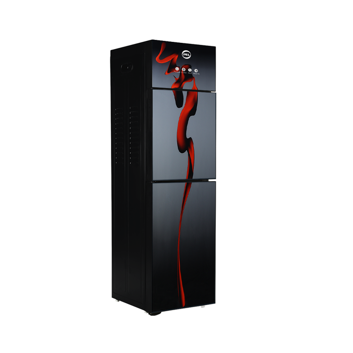 PEL 525 3Taps Curved Glass Door Water Dispenser