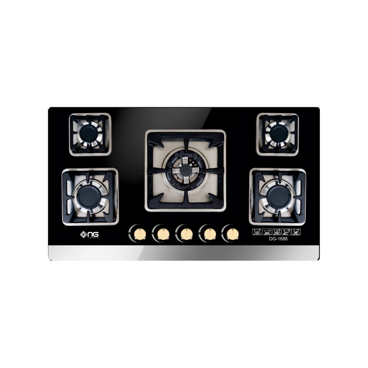 Nasgas - GN5 555 HOB Glass Top
